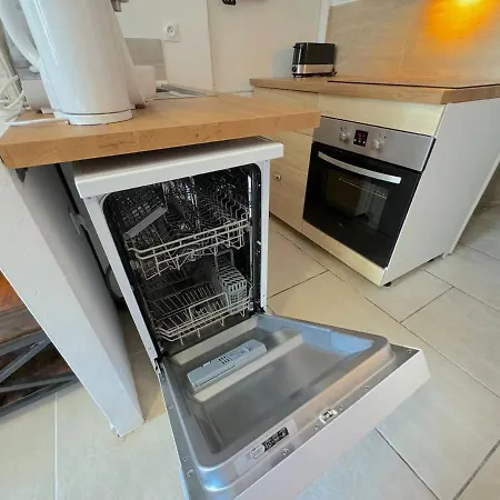 Apartmán ⁂ Studio Cosy 3 Min De La Plage Terrasse Clim Nice