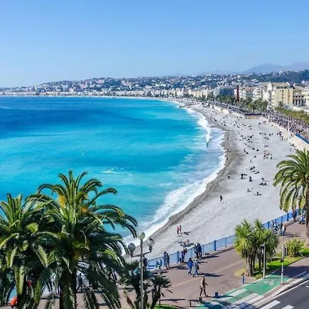 ⁂ Studio Cosy 3 Min De La Plage Terrasse Clim Nice