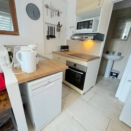 Apartman ⁂ Studio Cosy 3 Min De La Plage Terrasse Clim
