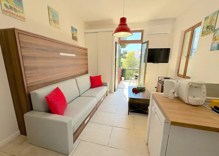 Apartman ⁂ Studio Cosy 3 Min De La Plage Terrasse Clim